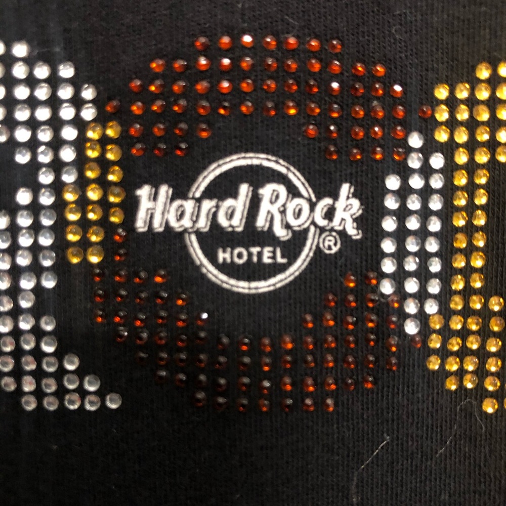 Hard Rock Cafe Panama shirt black medium - Picture 3 of 5